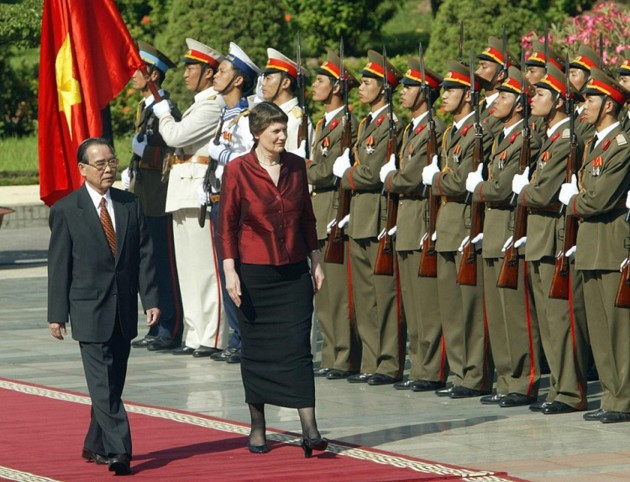 Ehemaliger Premierminister Phan Van Khai hinterließ viele diplomatische Prägungen - ảnh 5