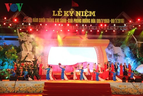 Quang Tri feiert 50 Jahre des Sieges in Khe Sanh - ảnh 1