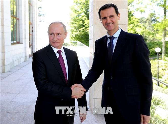 Russland sagt Syrien Hilfe bei Wiedergewinnung der Souveränität zu - ảnh 1