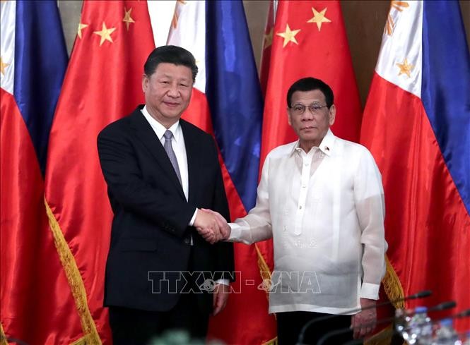 China und Philippinen sind sich einig mit der umfassenden strategischen Partnerschaft - ảnh 1