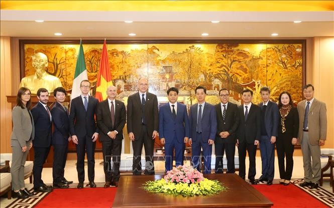Hochrangiger Dialog über Wirtschaftsbeziehungen zwischen ASEAN und Italien in Hanoi - ảnh 1