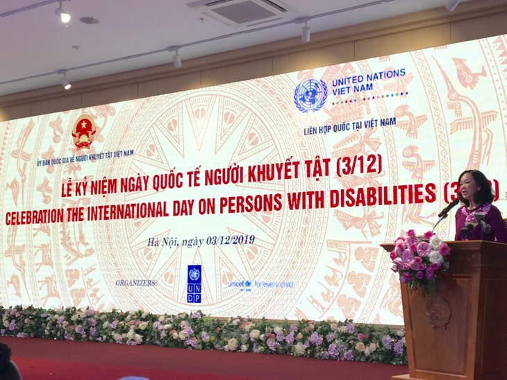 Internationaler Tag der Menschen mit Behinderung gefeiert - ảnh 1