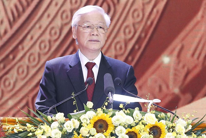Botschaft des KPV-Generalsekretärs Nguyen Phu Trong anlässlich der Übernahme wichtiger Rollen Vietnams - ảnh 1