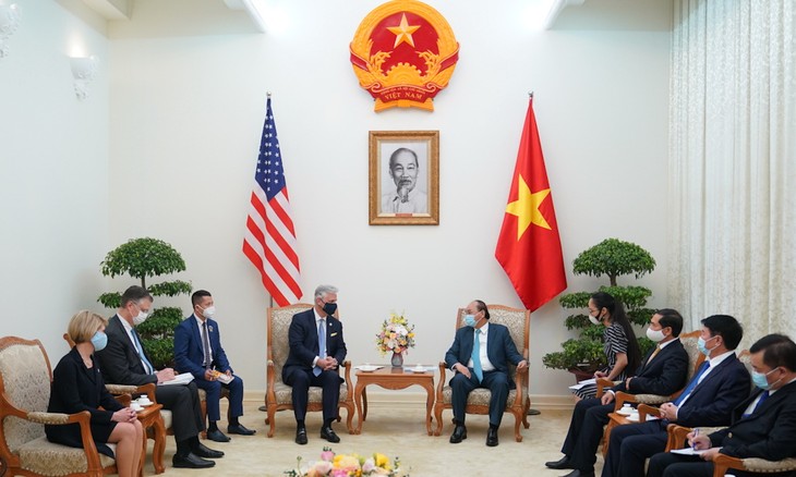 Premierminister Nguyen Xuan Phuc: Vietnam-USA-Beziehungen erzielen Fortschritte - ảnh 1