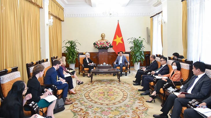 Vietnam und die USA fördern ihre umfassende Partnerschaft - ảnh 1