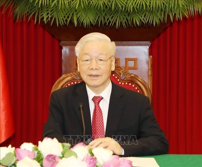 KPV-Generalsekretär Nguyen Phu Trong beglückwünscht die Verlagsbranche Vietnams - ảnh 1