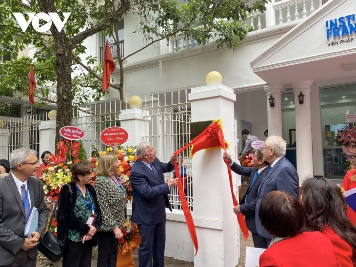 Neuer Sitz des Instituts Frankreichs in Hanoi eröffnet - ảnh 1