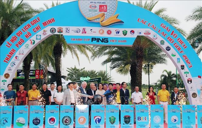 Festival des Golftourismus von Ho-Chi-Minh-Stadt eröffnet - ảnh 1