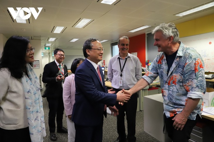 VOV und ABC Sydney verstärken Zusammenarbeit in Digitalisierung - ảnh 1