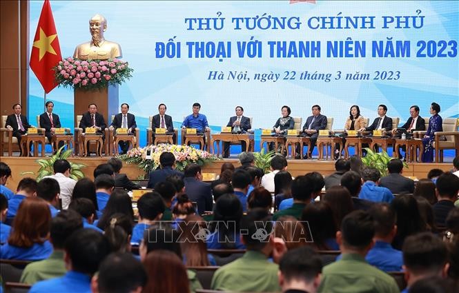Premierminister Pham Minh Chinh wird einen Dialog mit Jugendlichen führen - ảnh 1