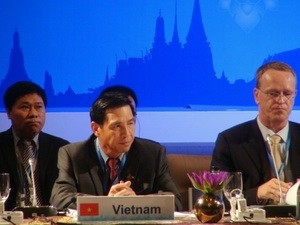 Konferensi ke-10 Menteri Keuangan Asia-Eropa (ASEM) berakhir dan mengeluarkan pernyataan bersama - ảnh 1
