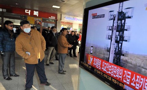 Opini umum khawatir tentang peluncuran rudal Kwangmyongsong-3 RDR Korea - ảnh 1