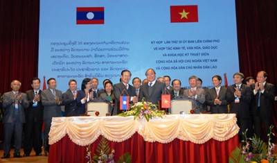 Persidangan ke-35 Komite antar-pemerintah Vietnam-Laos - ảnh 1
