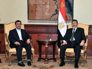 Pemimpin Iran dan Mesir melakukan perundingan tentang situasi Suriah - ảnh 1