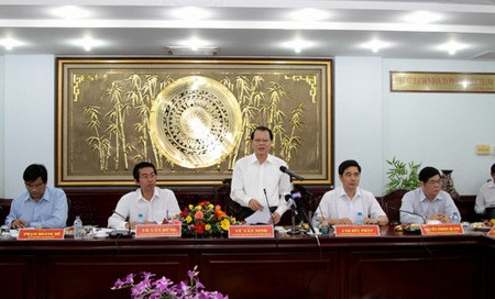 Deputi PM Vietnam, Vu Van Ninh melakukan temu kerja dengan provinsi Bac Lieu - ảnh 1