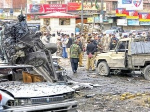 Serangan bom di Pakistan memakan 50 korban - ảnh 1