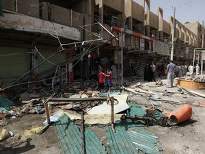 Serangan bom terjadi di seluruh wilayah Irak - ảnh 1