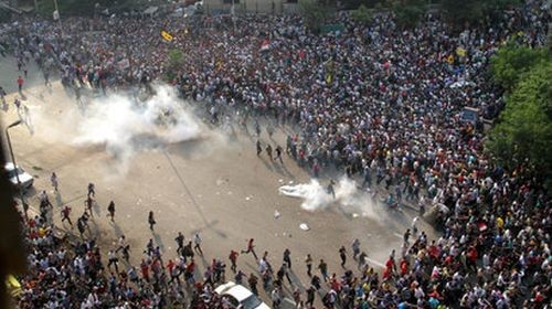 Demonstrasi terjadi di seluruh Mesir - ảnh 1