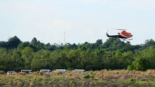 Indonesia: Helikopter militer jatuh, sehingga 13 orang tewas - ảnh 1