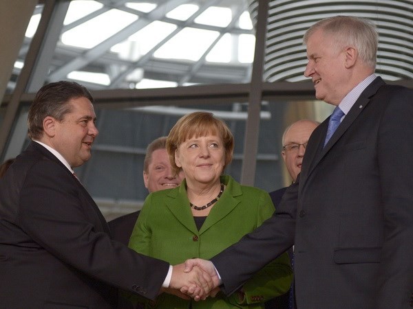 Jerman: Kanselir Angela Merkel setuju membentuk pemerintah persekutuan dengan SPD - ảnh 1