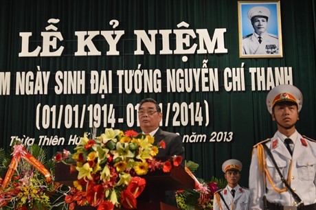 Provinsi Thua Thien Hue memperingati ultah ke-100 Hari Lahir Almarhum Jenderal Nguyen Chi Thanh - ảnh 1
