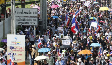 Faksi oposisi Thailand memulai kampanye “menduduki Bangkok” - ảnh 1