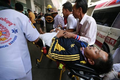 Angkatan Laut Thailand menegaskan tidak bersangkutan dengan ledakan-ledakan di Bangkok - ảnh 1