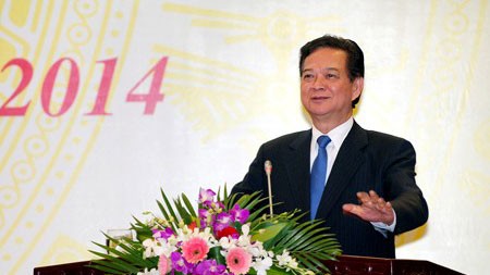 PM Vietnam, Nguyen Tan Dung memimpin Sidang ke-4 Komite Nasional tentang perubahan iklim - ảnh 1