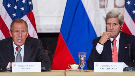 Rusia, AS dan Uni Eropa sepakat menangani krisis di Ukraina melalui dialog - ảnh 1