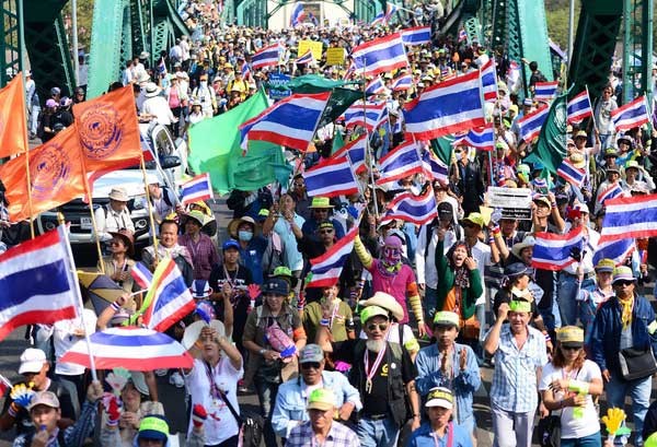Thailand: para demonstran memulai “pertempuran terakhir” terhadap pemerintah - ảnh 1