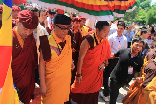 Delegasi Drukpa Agama Buddha India berziarah ke makam Jenderal Vo Nguyen Giap - ảnh 1