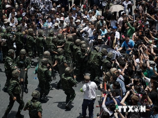 Thailand: Junta militer memperkuat keamanan - ảnh 1