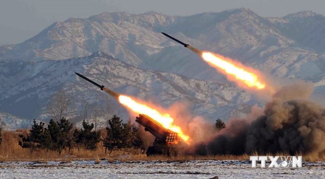 RDR Korea terus melakukan uji coba rudal balistik - ảnh 1