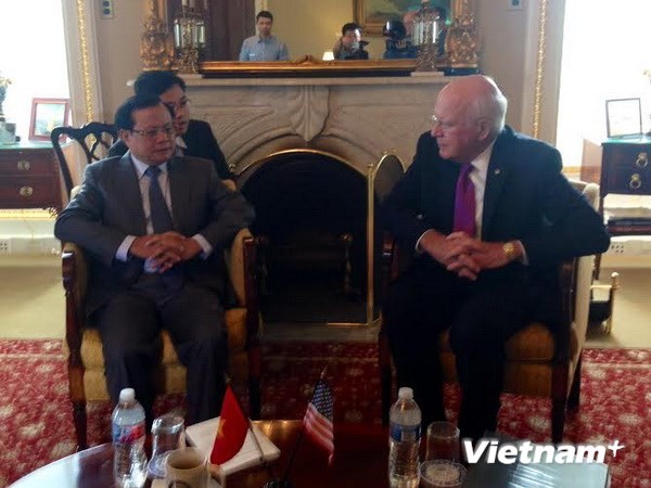 Sekretaris Komite Partai Komunis kota Hanoi, Pham Quang Nghi melakukan kunjungan resmi di AS - ảnh 1