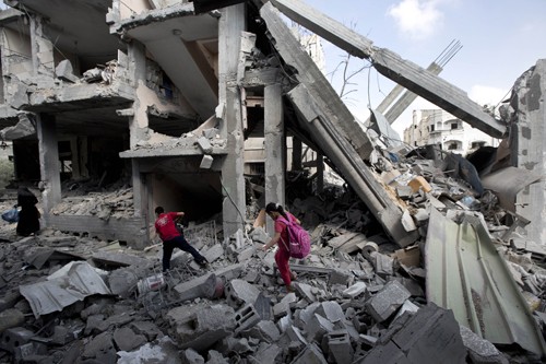 Gencatan senjata di Jalur Gaza terus diperpanjang tambah 72 jam - ảnh 1