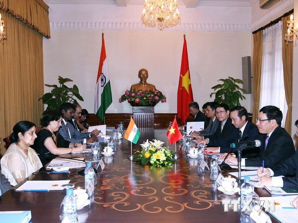 Hubungan persahabatan istimewa Vietnam-India menghadapi kemajuan-kemajuan baru - ảnh 1