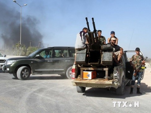 PBB mengenakan sanksi terhadap pasukan pembangkang Islam di Libia - ảnh 1