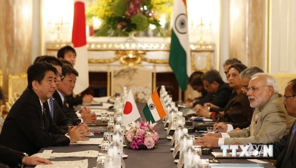 Jepang dan India berkomitmen mendorong kerjasama keamanan dan ekonomi - ảnh 1
