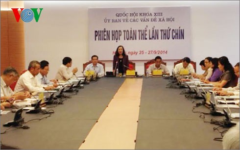 Komisi urusan masalah-masalah sosial MN Vietnam membuka Sidang ke-9 - ảnh 1
