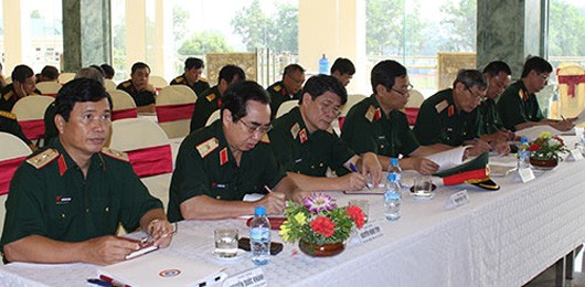 Kemhan Vietnam melakukan pertemuan Badan Pengarahan, Panitia Penyelenggara Turnamen AARM-24, Konferensi ACAMM-15 dan Konferensi ASMAM-4 - ảnh 1
