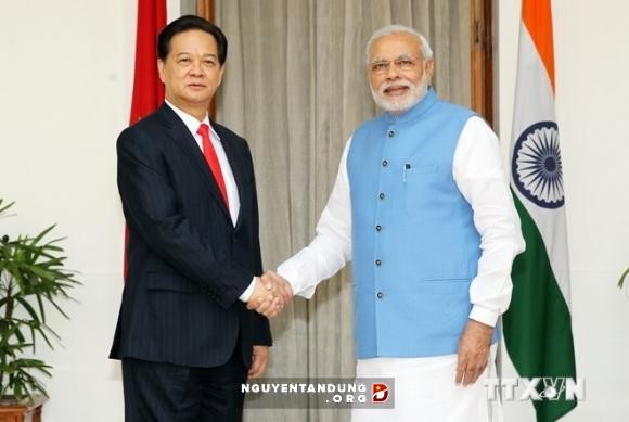 Pers India memberikan penilaian positif tentang kunjungan PM Vietnam, Nguyen Tan Dung - ảnh 1