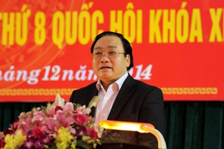 Delegasi anggota Majelis Nasional provinsi Thai Binh dan Binh Thuan melakukan kontak dengan para pemilih - ảnh 1