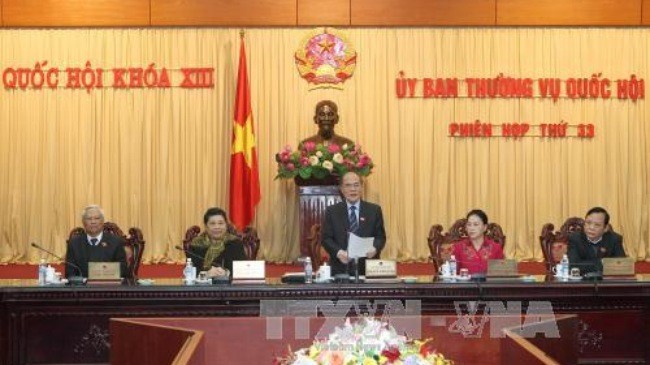 Acara pembukaan sidang ke-33 Komite Tetap MN Vietnam - ảnh 1