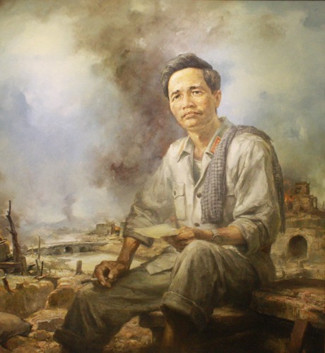 Pameran “Jenderal kenamaan Vietnam melalui karya-karya kesenian” - ảnh 1