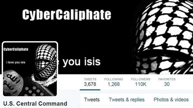 Hacker meretas akun Twitter dan Youtube dari Markas Komando AS - ảnh 1