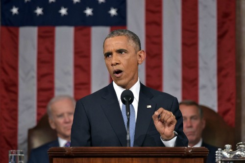 Opini umum saling bertentangan tentang Pesan Federal tahun 2015 dari Presiden AS - ảnh 1