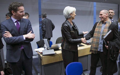 Yunani belum mendapat dukungan Eurozone tentang perundingan kembali mengenai utang - ảnh 1