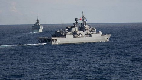 Rusia memprotes latihan perang NATO di Laut Hitam - ảnh 1