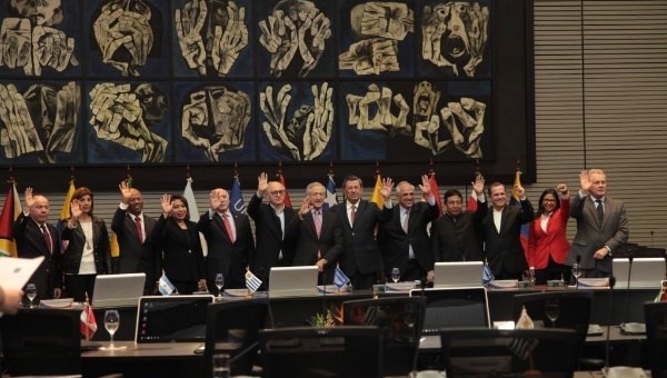 UNASUR meminta kepada AS supaya menghapuskan dekrit menentang Venezuela - ảnh 1
