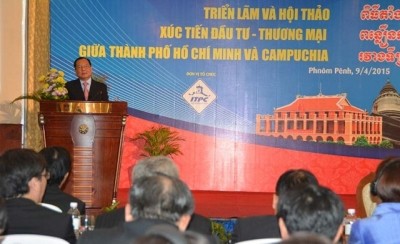 Kota Ho Chi Minh mengadakan promosi investasi dan perdagangan ke Kamboja - ảnh 1